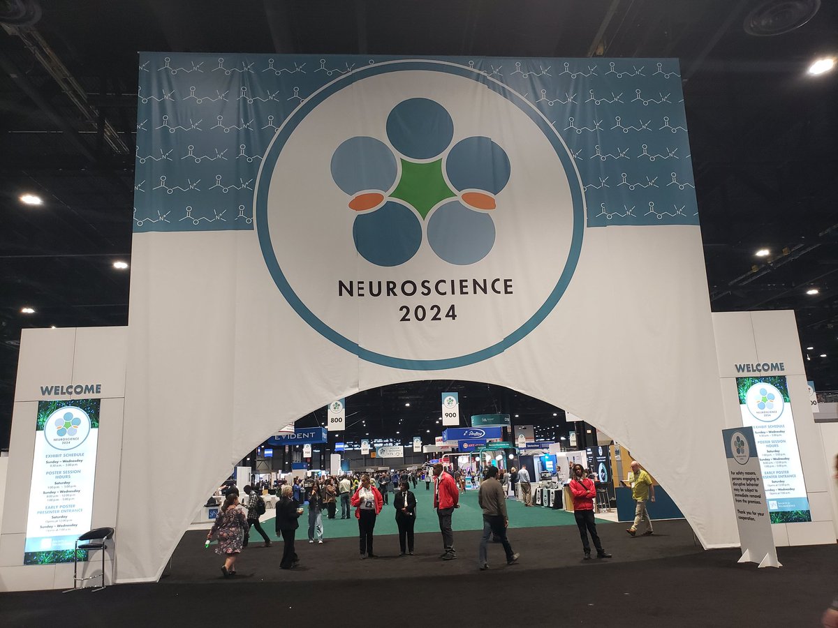 I first time attended such a big conference <a href="/SfNtweets/">Society for Neuroscience (SfN)</a> #SfN24
 It was huge and super organised and had chat with so many briliant mind. Glad to meet and chat with <a href="/YoshihoIkeuchi/">Yoshiho Ikeuchi 池内 与志穂</a> about our science and tissue chip.
<a href="/shcheglovitov/">Shcheglovitov Lab</a> 
#stemcells
#organoids
#neurodevelopment