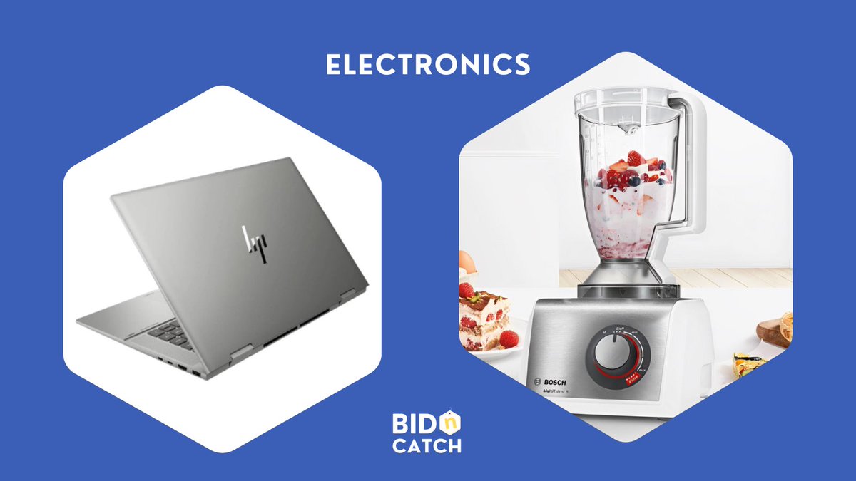 bidncatch's tweet image. Explore our electronics category and bid on incredible catches💻
Don’t miss out start bidding now!      bidncatch.com/collections/al…

#bidncatch #electronics #auctions #bid