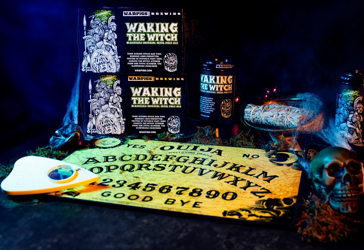 MacsWoodGrilled's tweet image. Now on draft: #WarPigsUSA Waking the Witch.  Featuring tropical and citrus hop flavors backed by warming and rich chocolate notes. Formidable #BlackenedDIPA pairs with short days and long, dark nights. #3floydsbrewing #3floyds #warpigsusabrewing #wakingthewitch #chicagobeers