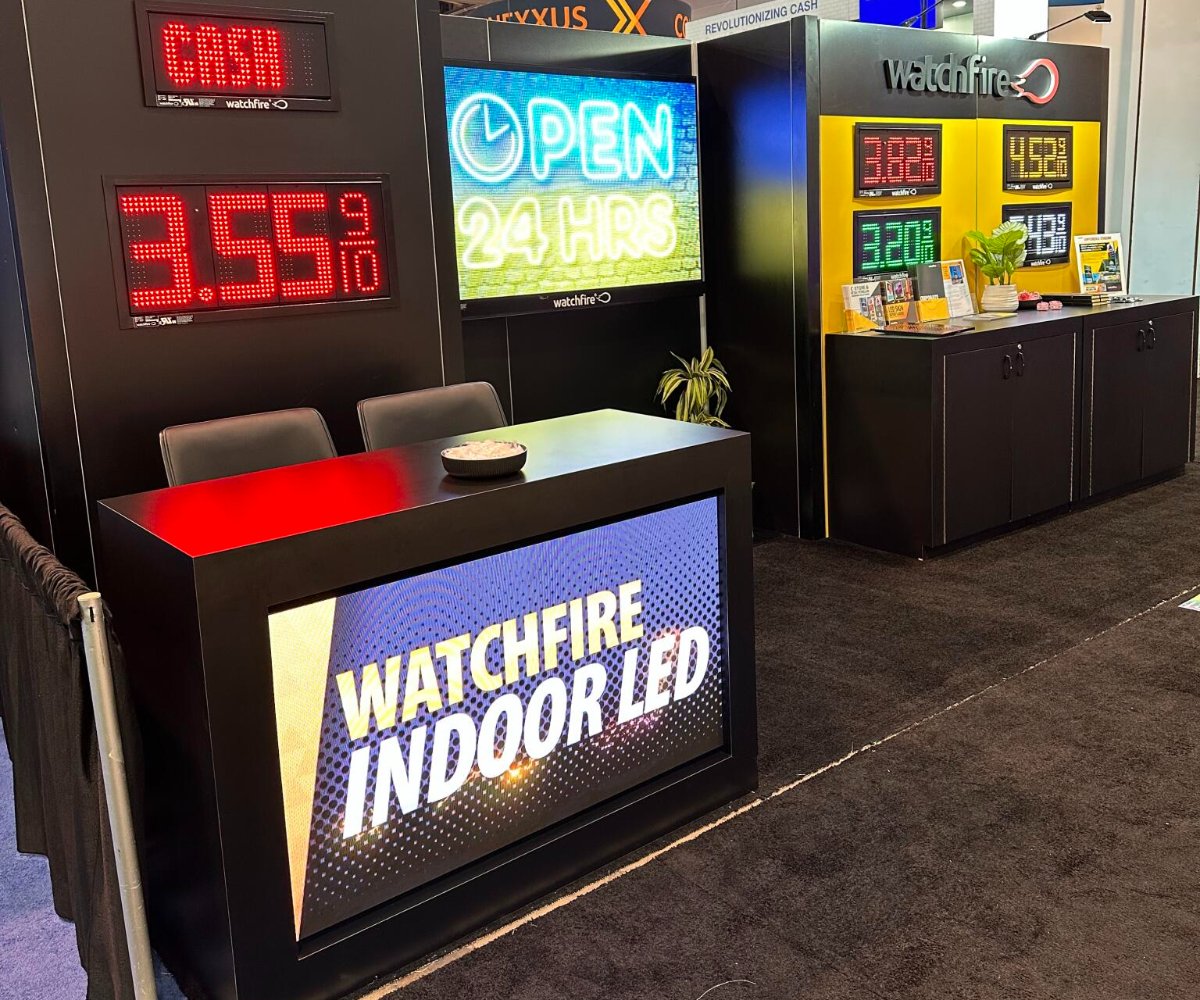 WatchfireSigns's tweet photo. Stop by booth #C6318 at the NACS Show and discover how Watchfire’s indoor LED displays can help increase your c-store success and drive sales.
Booth Locator: https://t.co/vJtR9m3Ouc
#NACSShow #WeAreWatchfire #IndoorLEDDispays https://t.co/BOhERIOyLe
