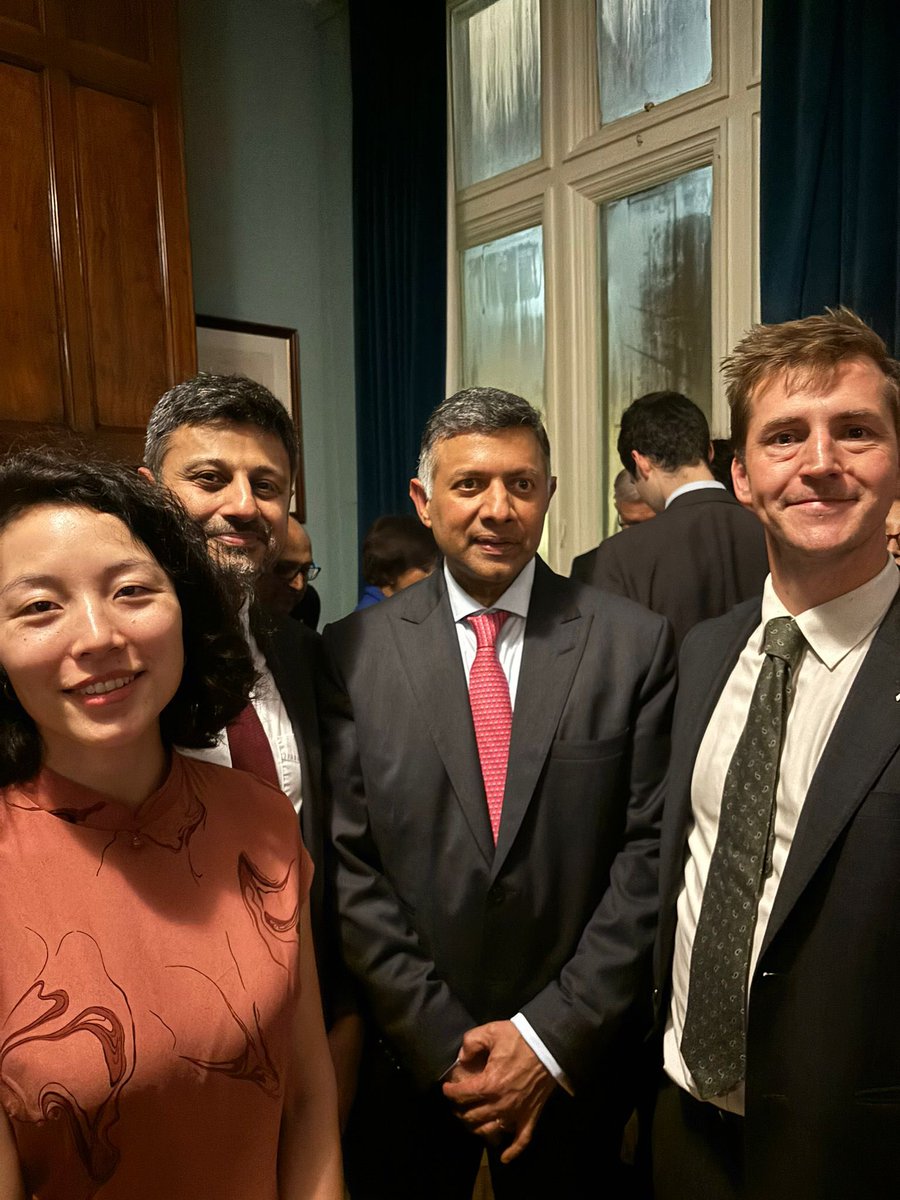 Great evening celebrating the launch of <a href="/AppgIndia/">APPG India</a> and Diwali with <a href="/HCI_London/">India in the UK</a> 🇮🇳