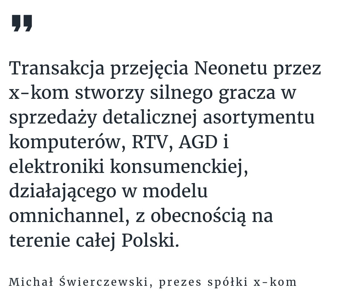 BacaMaKaca78's tweet image. No i pięknie,  Polska firma w pełnym rozwoju @xkom_pl 💪
Tylko, żeby pseudopolscy politycy nie  pomagali Mediamarketom czy innym Saturnom, a Polski biznes poradzi sobie sam  z tą niemiecką inwazją gospodarczą  💪

#Xkom #Neonet #Polska #Tusk #Niemcy