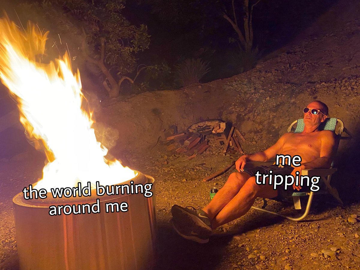 Me: 🫠
The world around me: 🔥