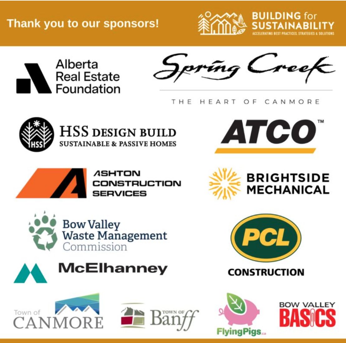 Our symposium in partnership with the <a href="/BVBiosphere/">Biosphere Institute of the Bow Valley</a> is only a few weeks away.

Register now:
buildingforsustainability.ca

#Canmore #Banff #MDBighorn #BowValley #Calgary #Alberta  #Housing #Infrastructure #Development #Construction #solar #geoexchange #LEED #RealEstate #Municipalities