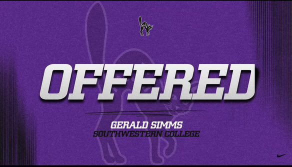 Gerald Simms (@geraldsimms8) on Twitter photo After a great camp with the <a href="/SCMensBall/">SC Menβs Basketball</a> staff, I am extremely blessed to receive my first offer. Thank you coaches.
#AGTG
<a href="/Markjr_5/">Coach MJ</a> <a href="/coachOBatSC/">Matt O'Brien</a> <a href="/OlatheNorthBB/">OlatheNorthBasketball</a> <a href="/coacholerich/">Adam Olerich</a> <a href="/KruseEliteBA/">Jackson Kruse</a> <a href="/CoachJayeDavid/">John David Edwards</a> <a href="/RL_Hoops/">RecruitLook Hoops</a> <a href="/RL_HoopsKS/">RecruitLook Hoops Kansas</a> After a great camp with the <a href="/SCMensBall/">SC Menβs Basketball</a> staff, I am extremely blessed to receive my first offer. Thank you coaches.
#AGTG
<a href="/Markjr_5/">Coach MJ</a> <a href="/coachOBatSC/">Matt O'Brien</a> <a href="/OlatheNorthBB/">OlatheNorthBasketball</a> <a href="/coacholerich/">Adam Olerich</a> <a href="/KruseEliteBA/">Jackson Kruse</a> <a href="/CoachJayeDavid/">John David Edwards</a> <a href="/RL_Hoops/">RecruitLook Hoops</a> <a href="/RL_HoopsKS/">RecruitLook Hoops Kansas</a>