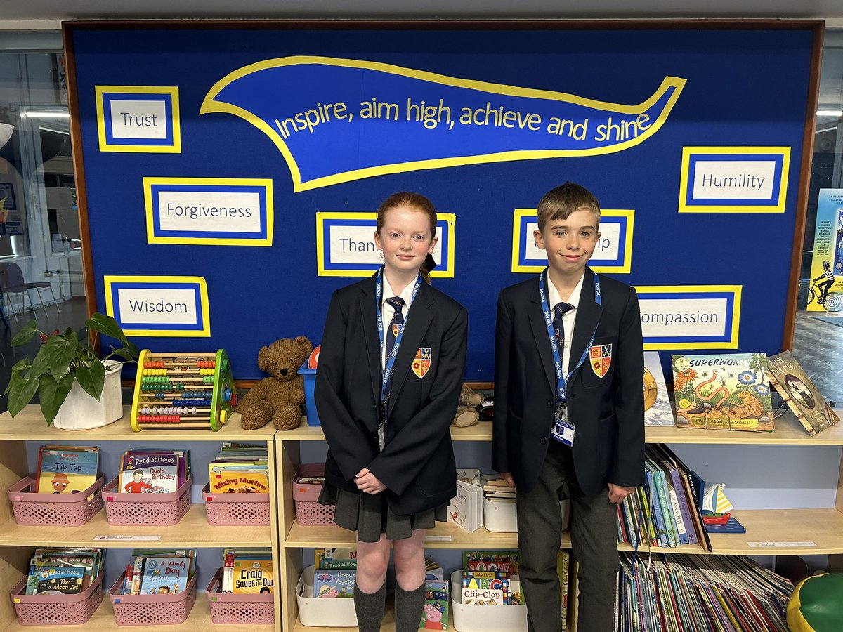 Today, Jenson and Tilly met with two Y6 classes at Ormskirk Church of England Primary School. Pupils were very interested to hear about French lessons, Design Technology, Drama and the canteen! Thank you for having us. #ProudToBelong