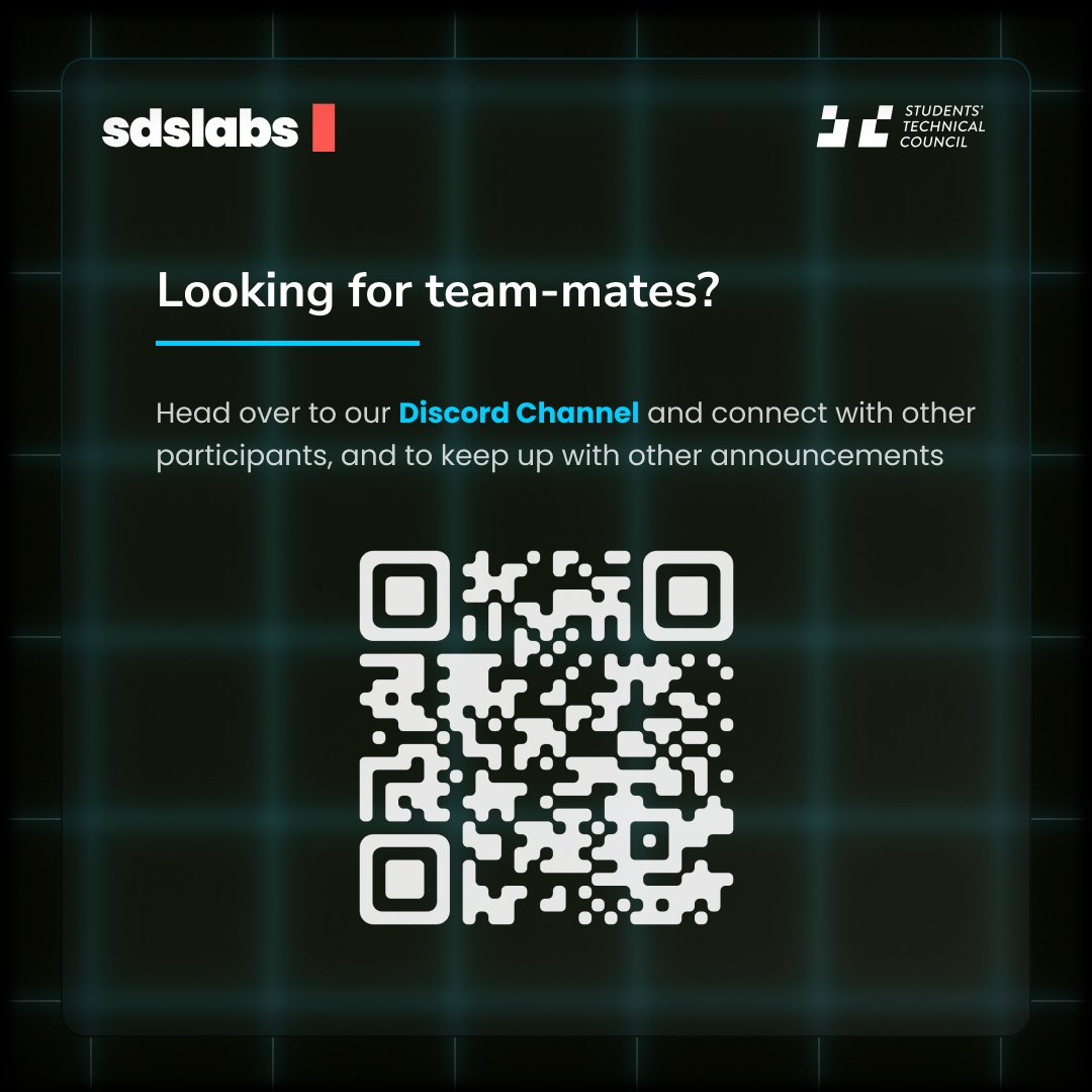 Registrations are now open for the much awaited 11th Edition of the SYNTAX ERROR.

This is an OPEN FOR ALL Hackathon. It is offline for IITR students and online for others.

Get ready to dive into an enthralling 36-Hour journey!

Register yourselves now :
hackathon.sdslabs.co