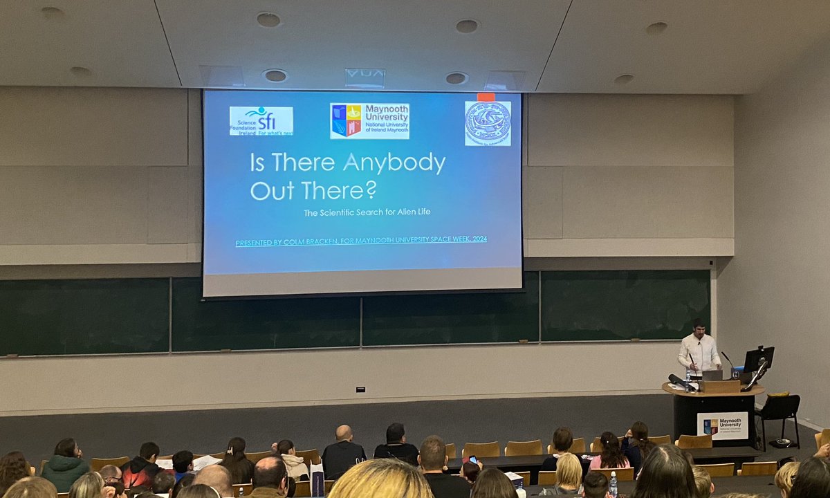 Niamh O'Reilly (@drniamhoreilly) on Twitter photo Great night <a href="/MaynoothUni/">Maynooth University</a> for #Spaceweek with MU Physics Dept. Huge turnout with loads of super inquisitive kids. Astronaut Steve Swanson was such a hit.
<a href="/SpaceWeekIRL/">Space Week</a> Great night <a href="/MaynoothUni/">Maynooth University</a> for #Spaceweek with MU Physics Dept. Huge turnout with loads of super inquisitive kids. Astronaut Steve Swanson was such a hit.
<a href="/SpaceWeekIRL/">Space Week</a>