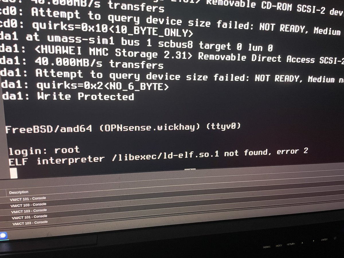 Oh dear, that’s not something what I wanted to see on my router/firewall at this time in the evening. #opnsense #homelab
