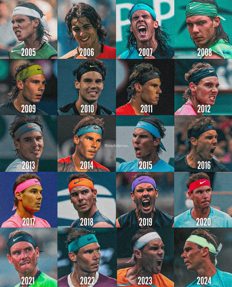 When did you start watching Rafael Nadal?