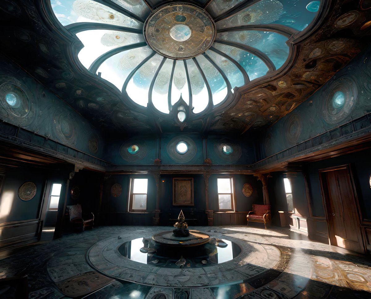 xalieri's tweet image. Houses of Night and Day, set 7. 2 of 3

#HouseofDay #InteriorDesign #LightingIssues #LessThan #CozyComfort #IComeHereForTheAmbience #WeirdArt #PsychologicalLandscape #ImSureItMustMeanSomething

#DarkArts #DigitalArt #AIAssistedArt #AIArt #WomboDream #StableDiffusion