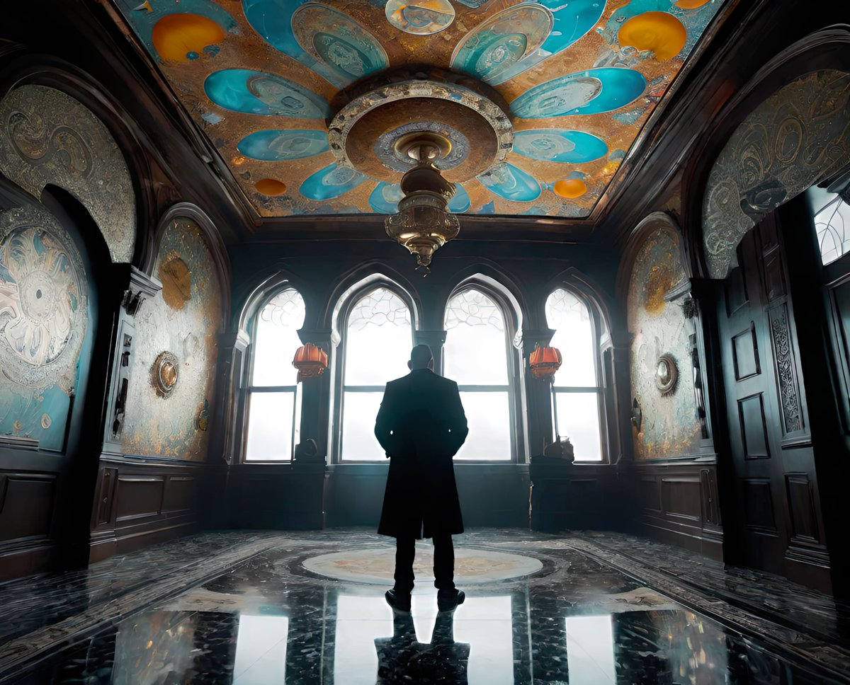 xalieri's tweet image. Houses of Night and Day, set 7. 3 of 3

#HouseofDay #InteriorDesign #LightingIssues #LessThan #CozyComfort #IComeHereForTheAmbience #WeirdArt #PsychologicalLandscape #ImSureItMustMeanSomething

#DarkArts #DigitalArt #AIAssistedArt #AIArt #WomboDream #StableDiffusion