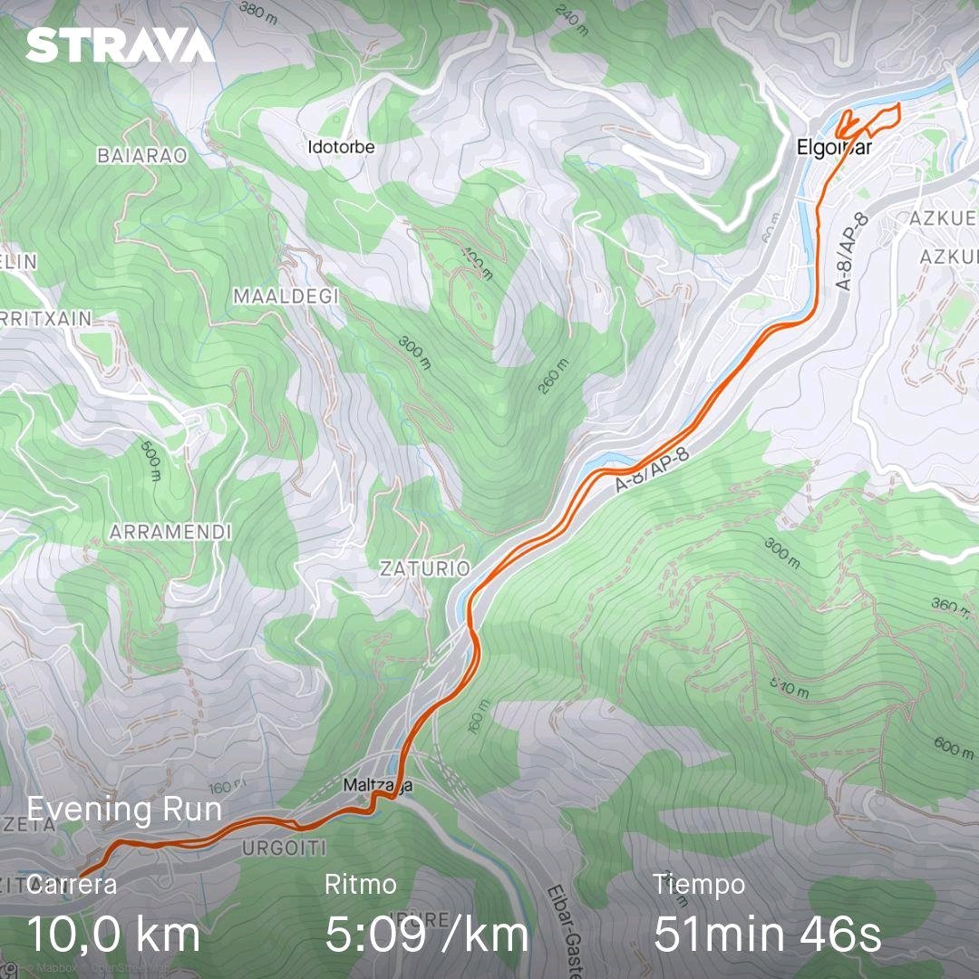 burunza5's tweet photo. Día 7 entrenando para la carrera de 10 km 💪🏻 
#entrenamiento #strava

Link:https://t.co/7rj0r7Ehsl https://t.co/pqWjhNNUcm