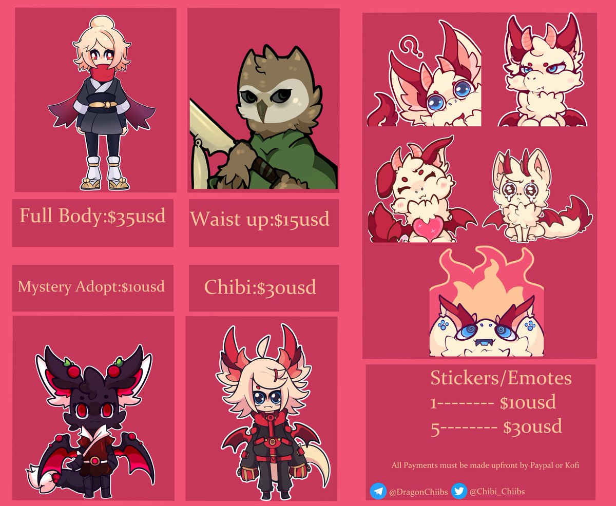 Emergency commissions waiting list a thread 

Hello, I know this will probably go unnoticed by most but I need help. Those who have been following me for a while will know I suffer from Chronic Urticaria + Depression/adhd. Due to this I am unable to work a normal Job.