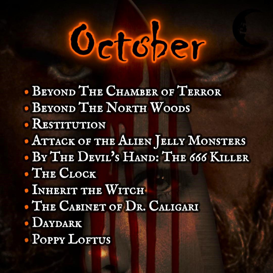 chillingapp's tweet photo. The list for October is finally here! Catch these new movies on Chilling this month!
#chilling #chillingapp #newreleases #newmovies #october2024 #terrorfilms @Terror_Films @BayViewEnt1
28s https://t.co/r2ILeTBFyo