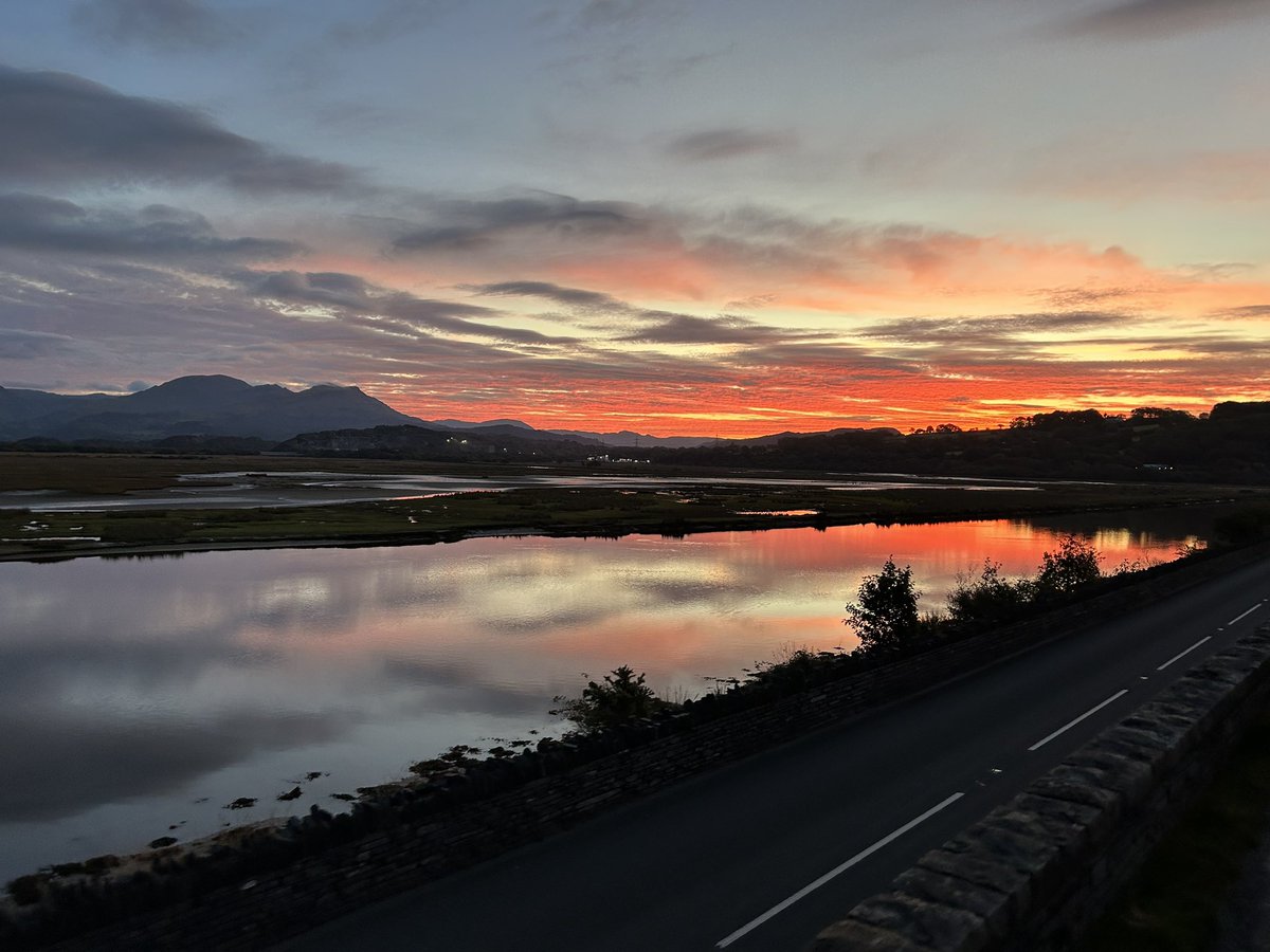 Last Friday’s sunrise in Wales - difficult to beat