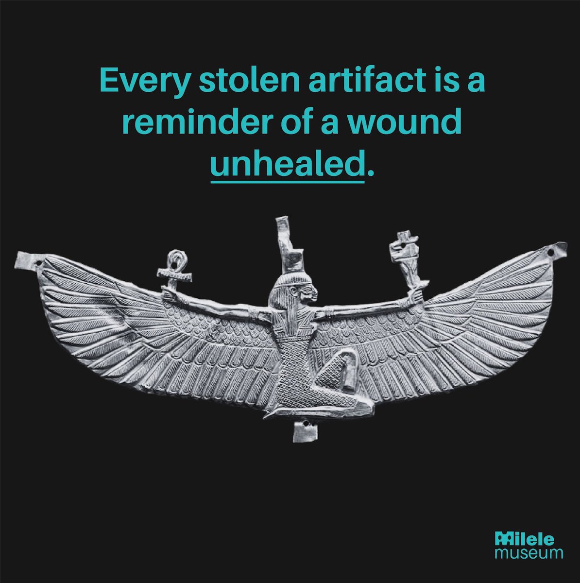 MileleMuseum's tweet photo. Returning them is an act of justice for the generations that came before us!
#MileleMuseums #ReturnAfricanArtifacts #artrestitution #art #african #activism #digitalarchives #artist #artcollections #africanart #artresearch #artprotest #decolonization #africarising https://t.co/EtNsmIOlRw