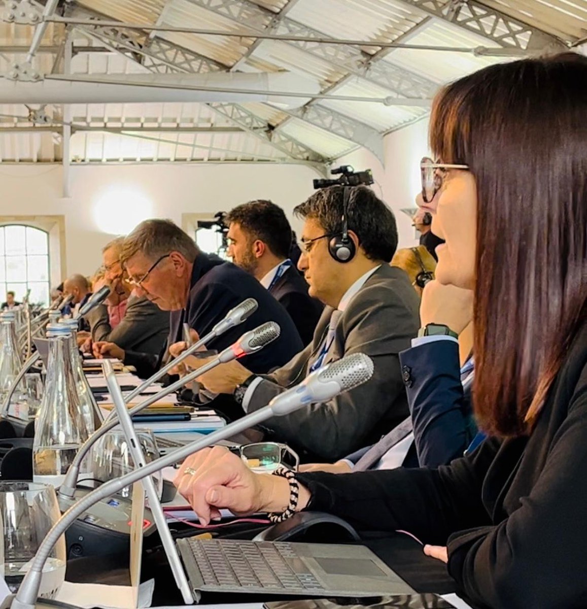 Avui a #Porto🇵🇹 he defensat al <a href="/coe/">Council of Europe</a> la bona governança en l’esport a Andorra. També m’he trobat amb els ministres d’Esport de #SanMarino, Rossano Fabbri, i de Mònaco, Lionel Beffre, per parlar dels Jocs dels Petits Estats d’Europa a 🇦🇩 al 2025.
<a href="/coe_sport/">CEC Sports Development Team</a>