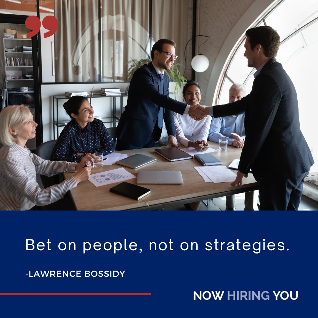 nowhiringu's tweet photo. Bring the best people to the table and magic will happen. 🤝

#hire #hiring #recruiting https://t.co/ielRpiyE5q