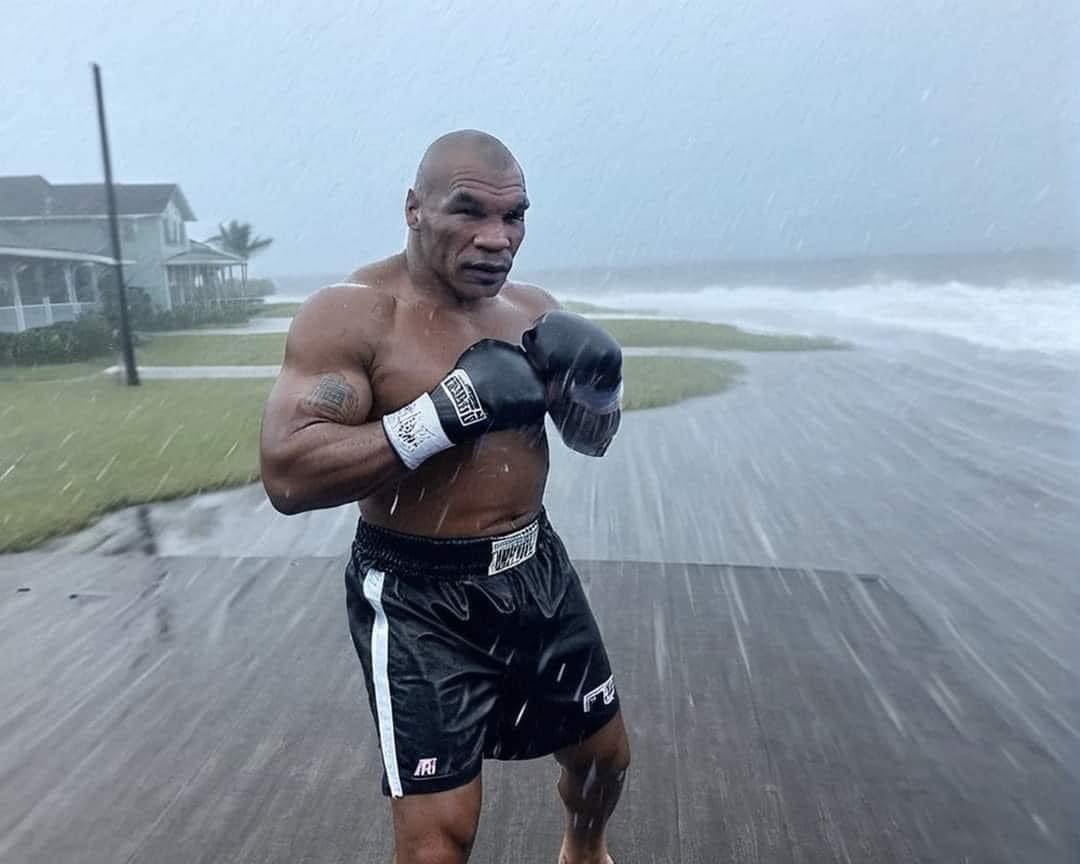 MrTestoestrogen's tweet image. BREAKING NEWS: Mike Tyson announced he'll be fighting Hurricane Milton to save the American Citizens