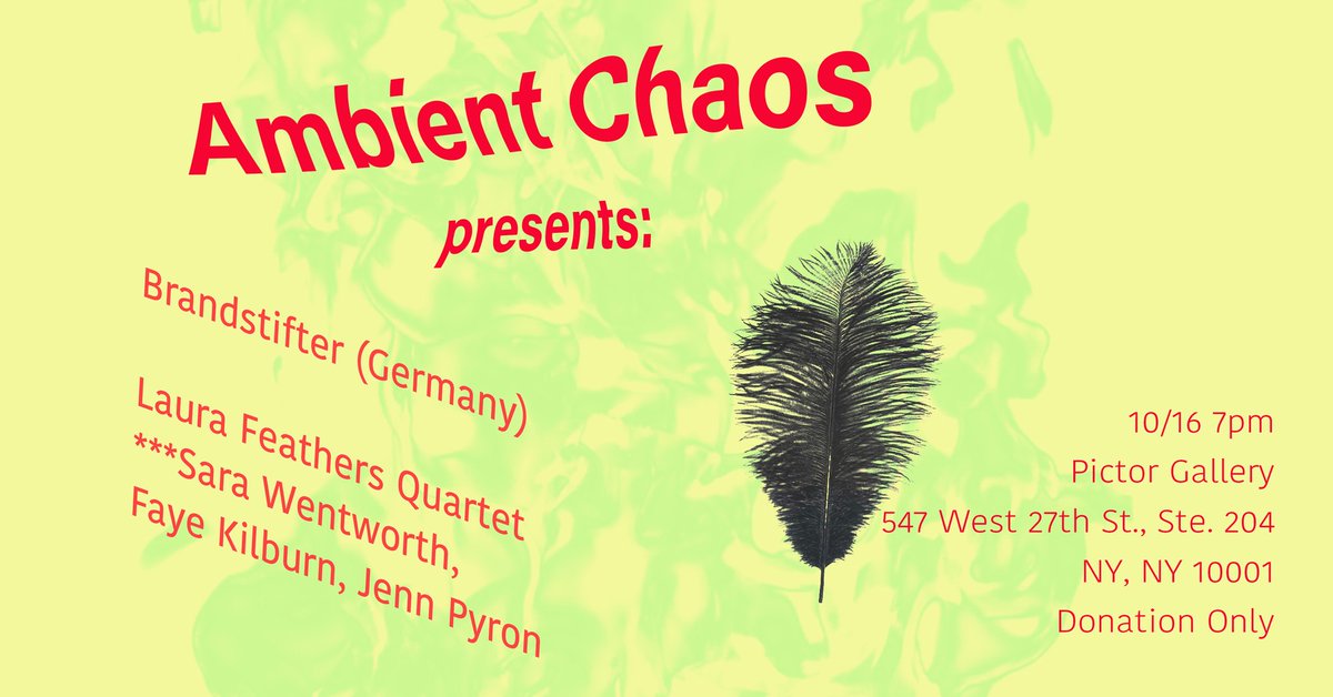 Coming up soon! Ambient Chaos is back!