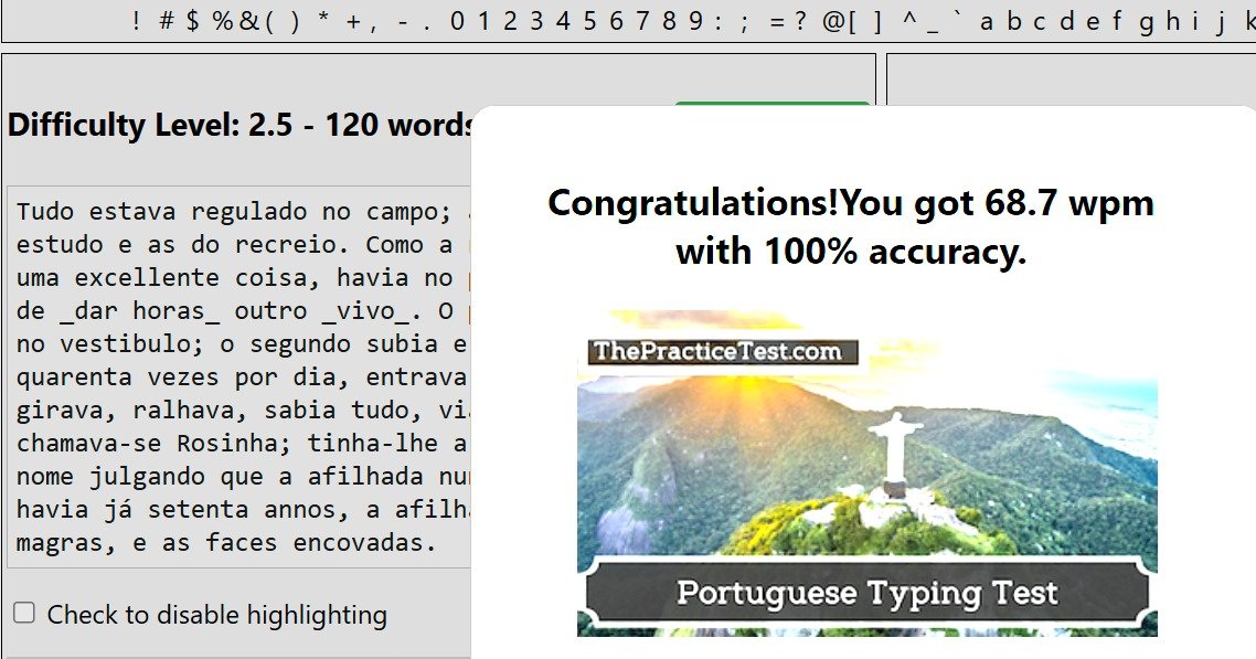 cosmofigaro's tweet photo. 68.7 WPM (words per minute) in Portuguese (PT-BR). 🇧🇷
I used to be faster. I'll train more!

#typing #wpm #programmer

https://t.co/4kO9mpdNC4 https://t.co/q5by0R5Fnn
