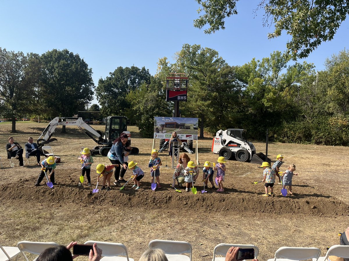 Groundbreaking for the innovative Childcare Business Initiative that will create new childcare spots, train providers, and support them as they open businesses.

Im proud to serve on the advisory board with so many creative thinkers working on this statewide problem! #ksleg