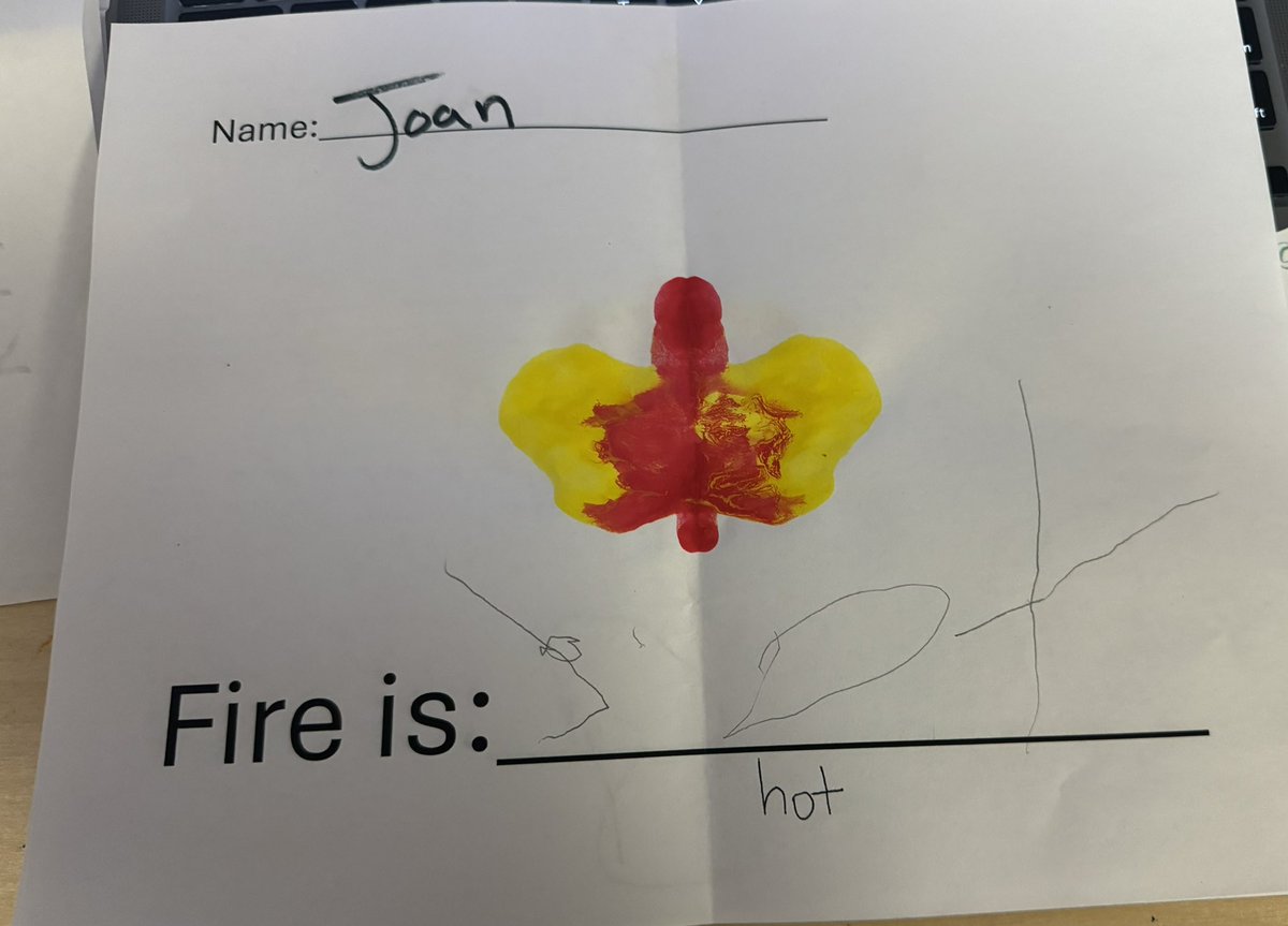npinilla1's tweet image. #CommunityHelpers #WritingSample 🔥 #Big #Hot #Red #WeCanDoHardThings in #Prek3 #RISD