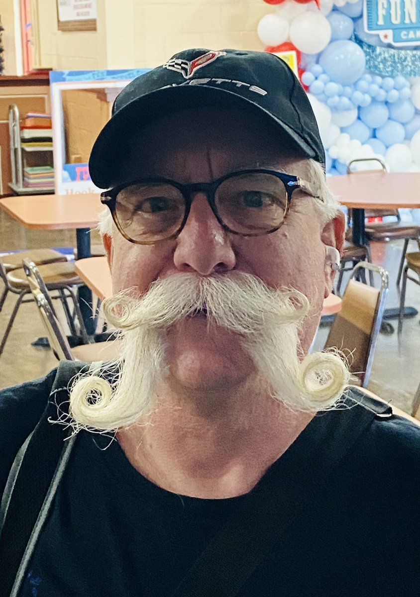 John from Duncanville stopped by to say hello today.  He’s a longtime listener and a master of the rarely-seen double-handlebar.  <a href="/StateFairOfTX/">State Fair of Texas</a> <a href="/KRLD/">1080 KRLD</a>