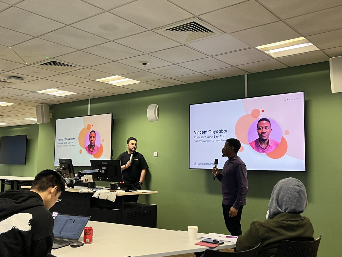 trebor_rolyat's tweet photo. Fantastic evening at the North East @tableau user group. Enjoyed sharing my journey and listening to @VizWizBI sell the benefits of a @tableaupublic profile.

Surprise talk from @patrickdeans_ about his cool crossword dashboard too. Check it out #DataFam 

https://t.co/9TnmGGqoFq https://t.co/YGSQFwwLja