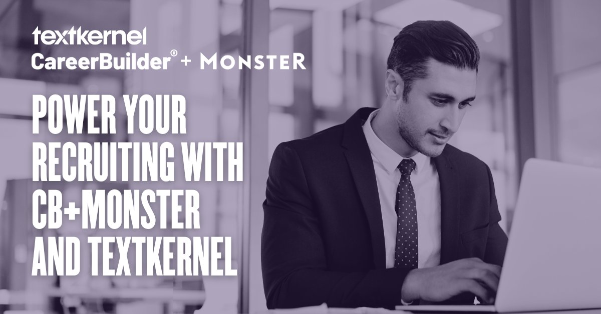 We’re thrilled to partner with <a href="/Textkernel/">Textkernel by Bullhorn</a> to add even more power to your recruiting efforts! With our fully integrated services, you’ll be able to find candidates who are the right fit faster than before. 

Learn more about our partnership here: learnmore.monster.com/textkernel