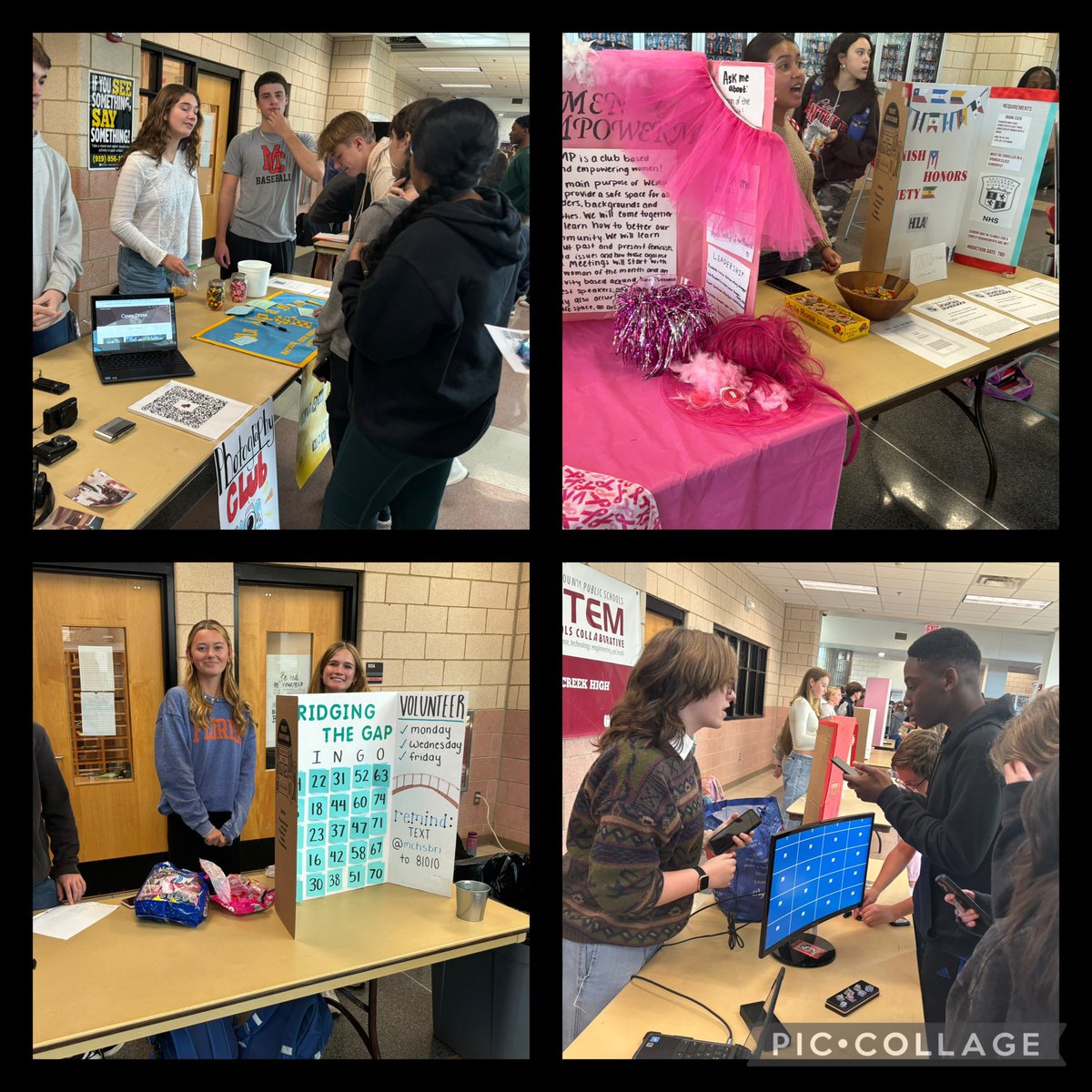 LMegronigle's tweet image. Today was a busy day at The Creek!  Club Fair and Mustang Moments Choice Activity!  So much fun in the #STRONGstable 🔴⚫️⚪️🐴 @mchsmustangs