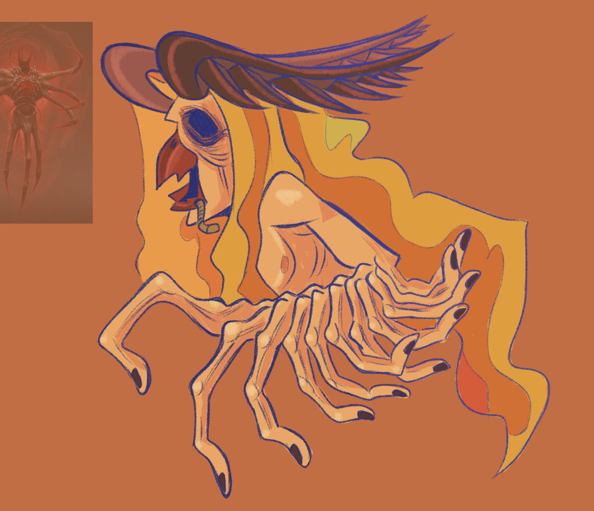 theErtceps's tweet photo. ( body horror )
⛧⸸ DEMONKLOK ⛧⸸ https://t.co/FrAR4X2Cdd