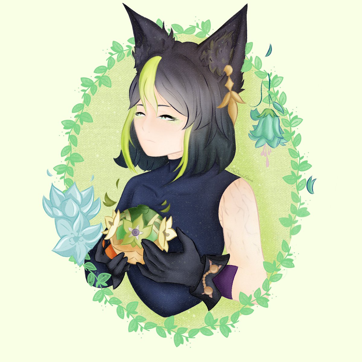 TheDeadEdane's tweet photo. 🌱 Tighnari 🌱

#GenshinImpact #genshin #genshinimpactart #fanart #digitalart #Tighnari https://t.co/Q4ddpLff3x