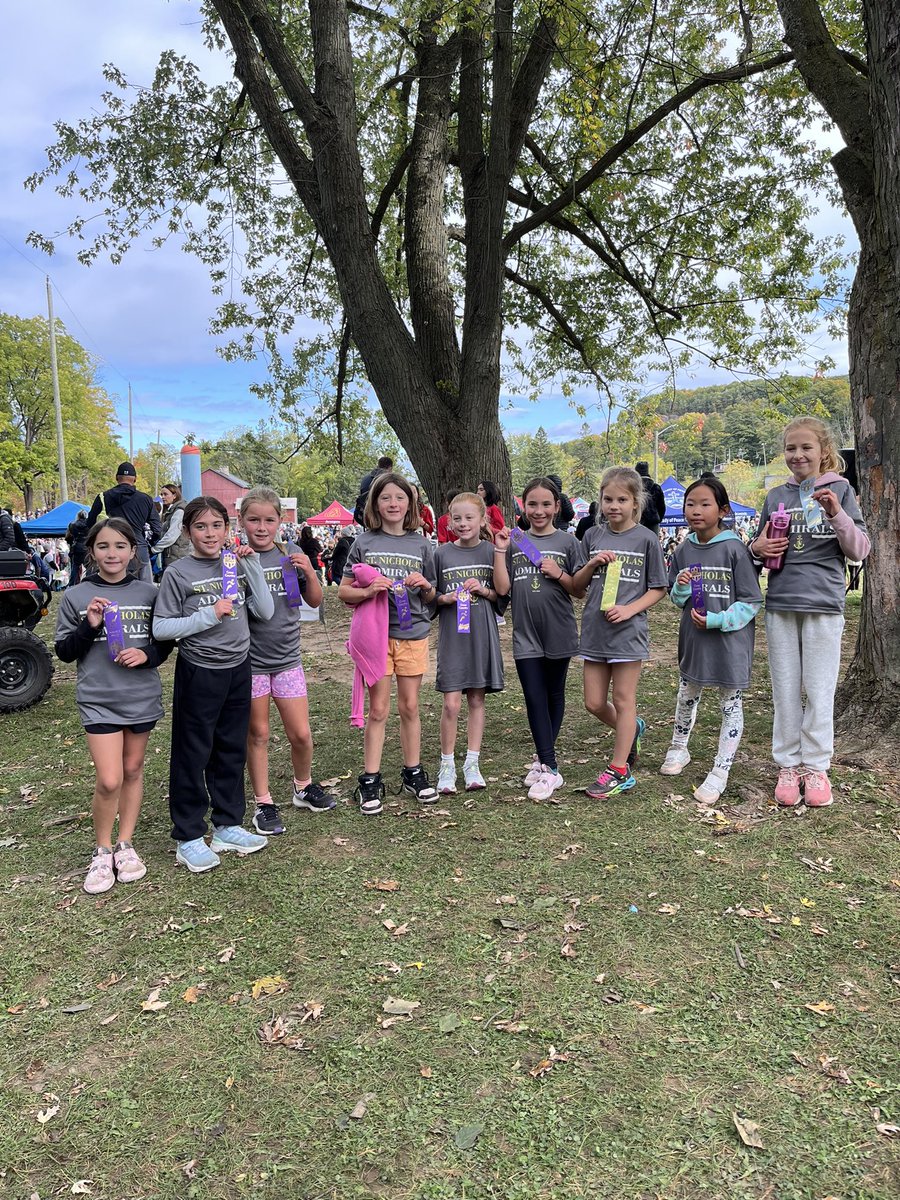 Our Cross Country stars on their first meet ever! <a href="/StNicholasHCDSB/">St. Nicholas CES Oakville</a>