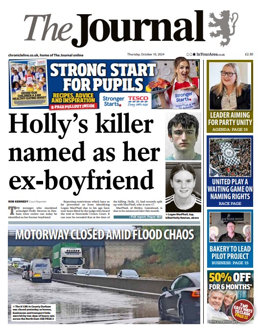 Graemewhitfield (@graemewhitfield) on Twitter photo A court ruling means the killer of teenager Holly Newton can be named - story on the front of tomorrow's <a href="/TheJournalNews/">The Journal</a> #TomorrowsPapersToday A court ruling means the killer of teenager Holly Newton can be named - story on the front of tomorrow's <a href="/TheJournalNews/">The Journal</a> #TomorrowsPapersToday