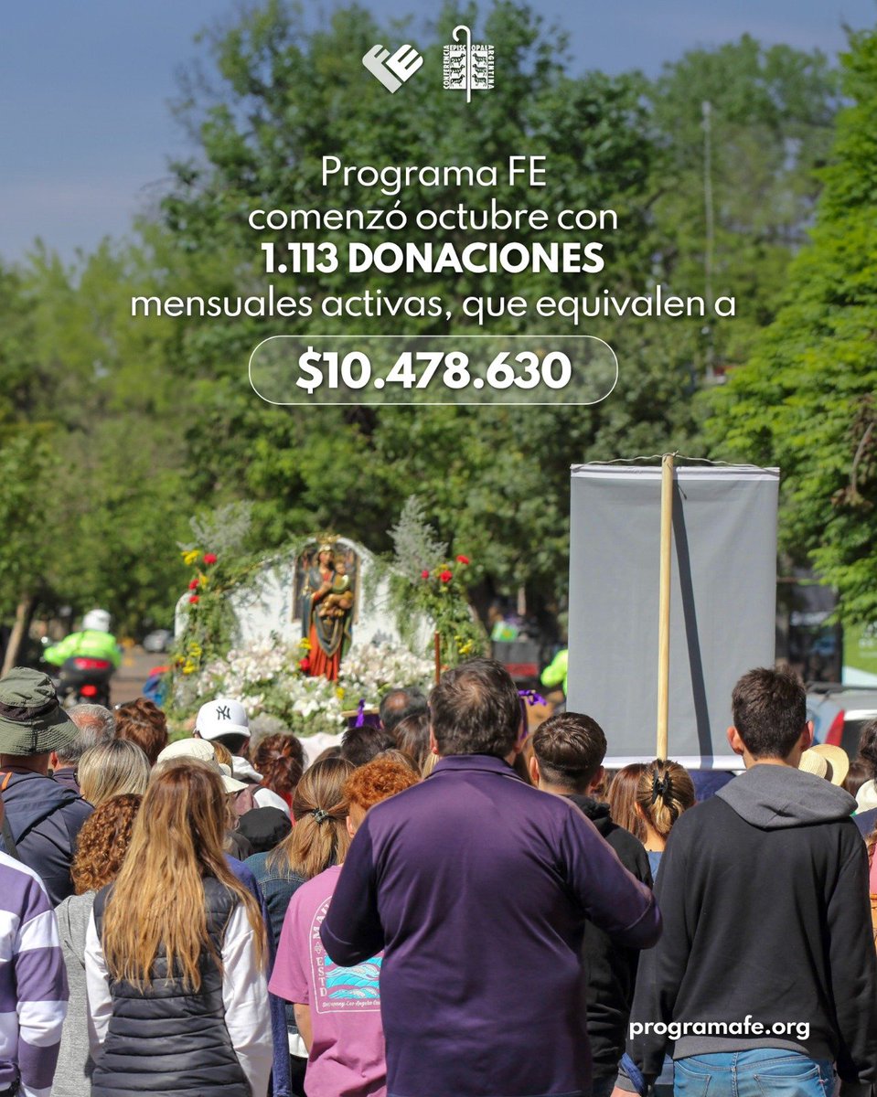 oscar_ojea's tweet photo. Agradecemos a todas y todos los que, aun en estos tiempos tan difíciles, se comprometen con el sostenimiento de la Iglesia Argentina, las parroquias, diócesis y seminarios de todo el país.
@Programa_FE @EpiscopadoArg @CasaKiev https://t.co/l4TXY0jmbf