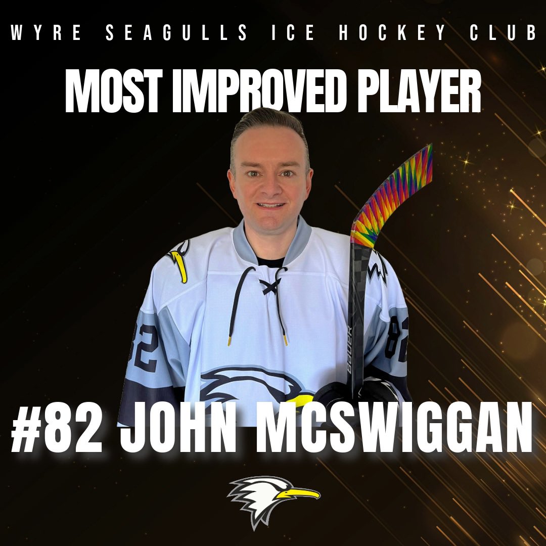 WyreSeagullsIHC's tweet photo. 🏆 2023/24 SEASON AWARDS 🏆

We are pleased to announce this years Club award winners: 
Forward of the Year: #2 David May; Defender of the Year: #8 Paul Baker; Most Improved Player: #82 John McSwiggan; &amp; Coaches Player of the Year: #96 Kieren Banlin. 

Congratulations boys! 🏒🥅 https://t.co/lu7RzvF7qz