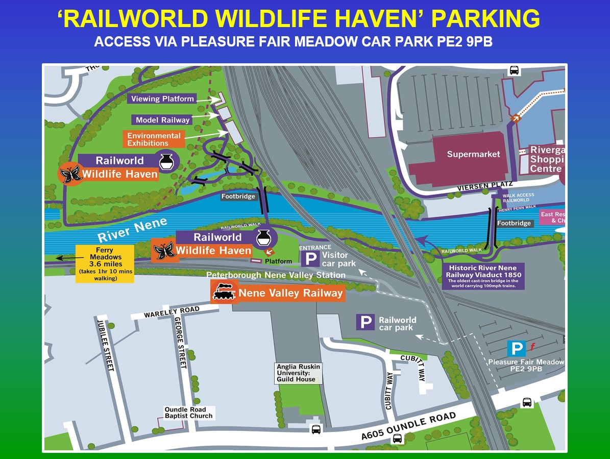 Parking for Sundays 13th October - Great Eastern Run! Volunteers will open the Railworld Wildlife Haven Car Park at 07:00 Sunday Morning .. ALL DAY PARKING £3.00 - Please have the correct money .....