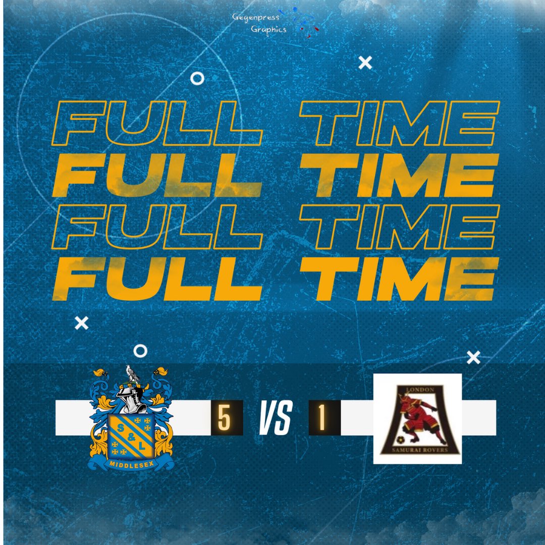SLammasMiddxFC's tweet photo. FULL TIME!!
A very solid performance sees us take all 3 points!! π₯
#SLFCvsLSRFC https://t.co/DFXaqtkkn9