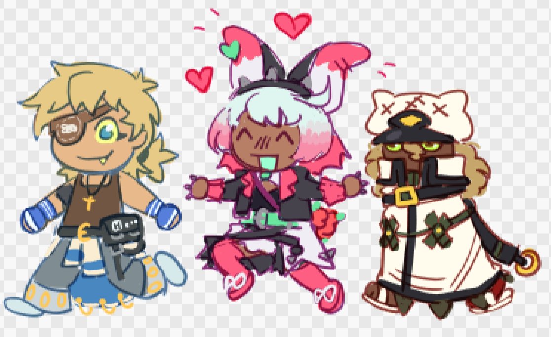 devilbunzz's tweet photo. siblings world #guiltygear https://t.co/vgznajPLBQ