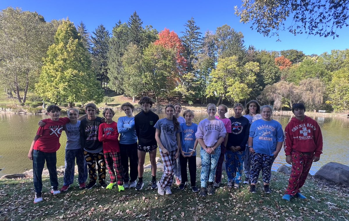 AMS-XC (@xc_ams) on Twitter photo Day 3 of Spirit week before XC EBC Championships :)
#PJDay
<a href="/AHSAviatorXC/">Alliance H.S. Cross Country</a> <a href="/MrMosher_AMS/">Tim Mosher</a> <a href="/Aviator_AD/">Aviator Athletics</a> Day 3 of Spirit week before XC EBC Championships :)
#PJDay
<a href="/AHSAviatorXC/">Alliance H.S. Cross Country</a> <a href="/MrMosher_AMS/">Tim Mosher</a> <a href="/Aviator_AD/">Aviator Athletics</a>