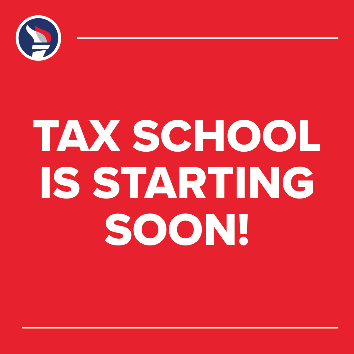 We're looking for bilingual tax students to enroll in our annual tax school. Learn from the best at Liberty Tax.
Classes start soon! Call +1 800-790-3863 or visit esmarttax.com to register today! See site for details * at libertytax.com
#taxschool #taxprep...