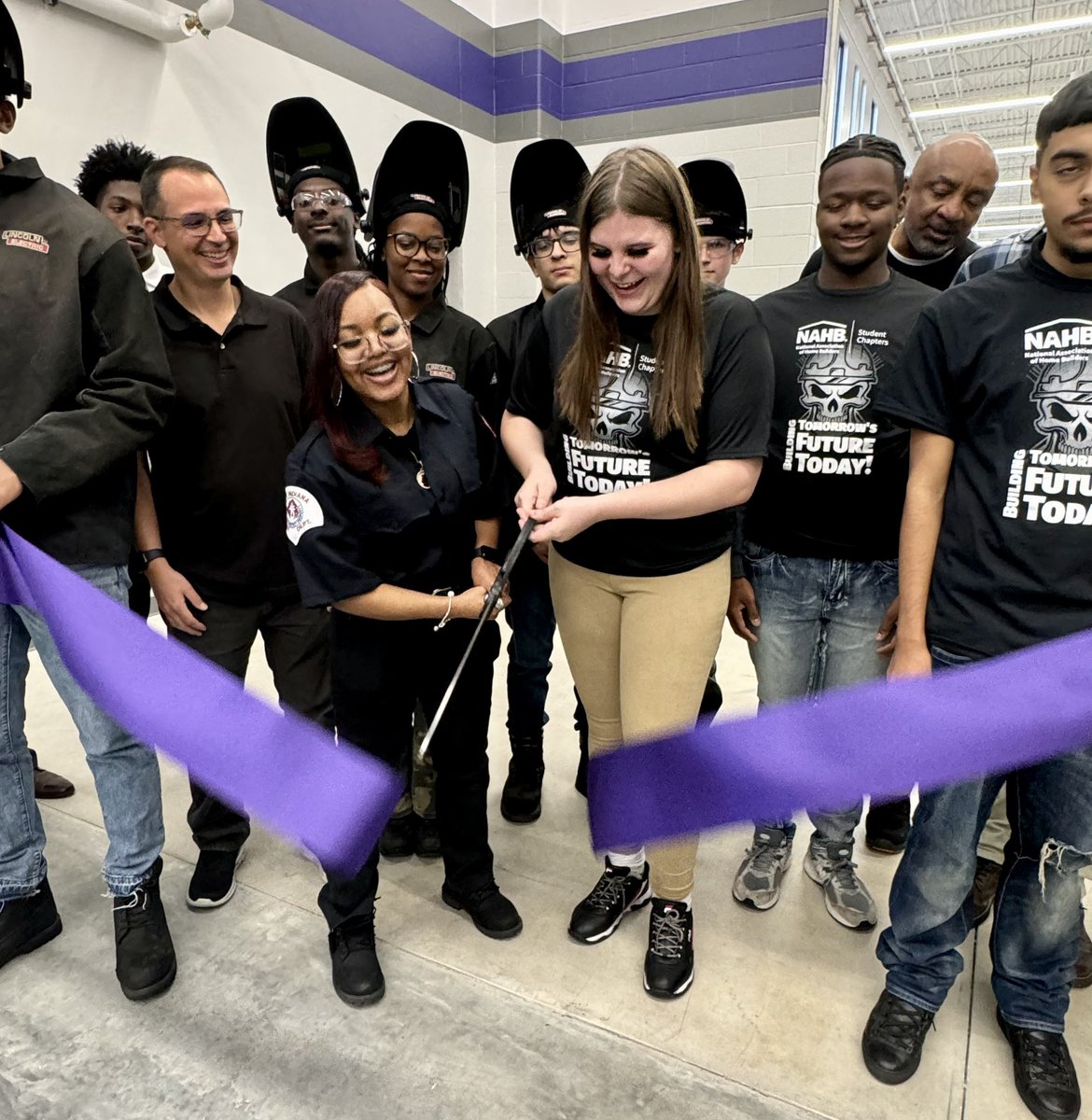 We are #pirateproud of our state of the art, world class Career &amp; Technical Education wing at Merrillville High School! #CTE #greatness