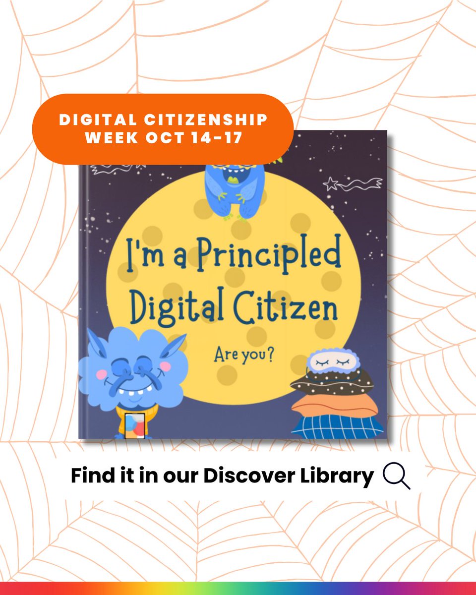 🌍📚 Celebrate Digital Citizenship Week by making online safety fun and engaging for young learners!

Explore elementary-focused book templates in the Discover Library to teach kindness, safety, and respect in the digital world. 💻✨