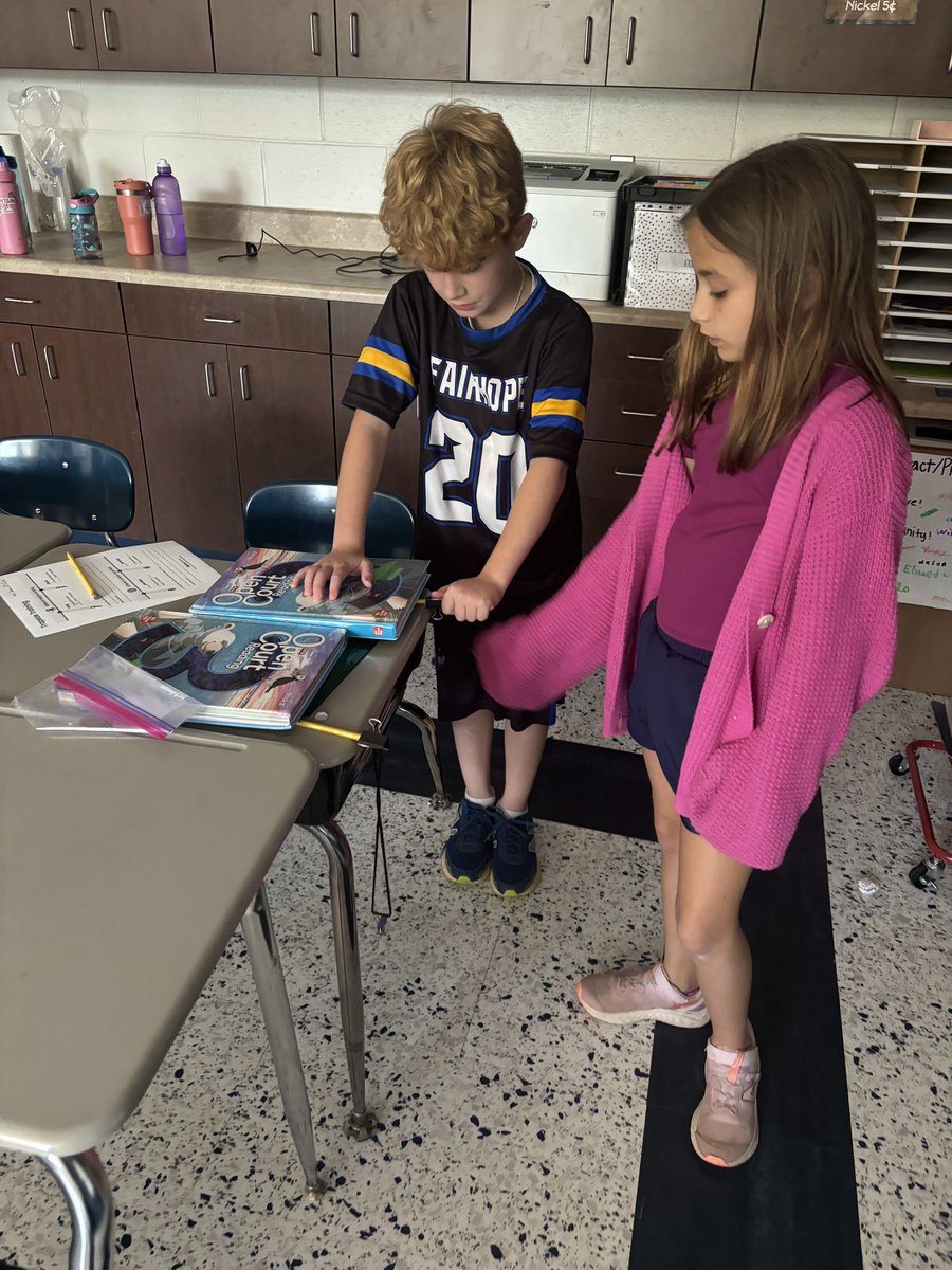 We have been loving our Mystery Science lessons! We were experimenting with forces of motion mimicking a trapeze artist. 🎪

So much engagement and hands on learning going on!