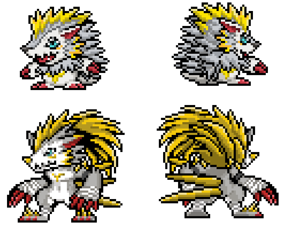 otro_jorch's tweet photo. Herissmon &amp; Filmon   

#Herissmon #Filmon #VITALBRACELET #pixelart #DigimonStoryOlympusXII #fanart #デジモン #fangame #Digimon https://t.co/QmAR0dKc6E