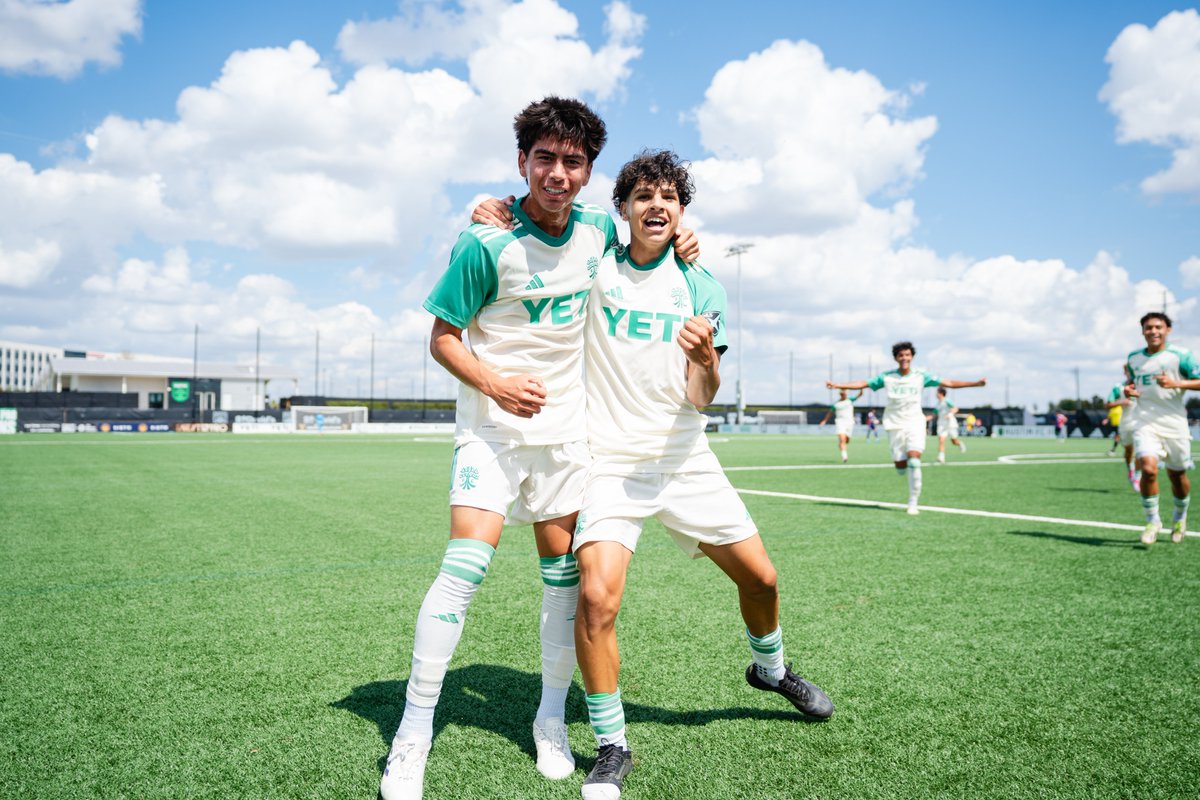 austinfcacademy's tweet photo. The ball is rolling and the vibes are high. 😆

Our U16 &amp; U18 teams took on FC Dallas this past weekend and got important results to build on! https://t.co/NmlDz002i8