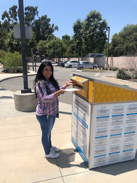 SunValleyBranch's tweet image. The November 5th election is less than a month away. You can drop of your mail-in ballots at our Official Ballot Drop Box, located just outside the branch, until 8 pm on election day.