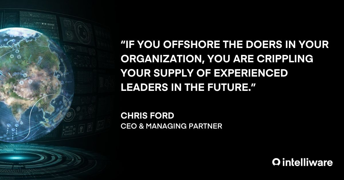 Intelliware_Inc's tweet image. As global delivery grows, it raises important questions about offshoring’s impact on leadership. While it helps reduce costs, could it limit opportunities for onshore employees to gain the experience needed to lead?
buff.ly/3ZJBQ2b 

#intelliware #GlobalDelivery #leaders